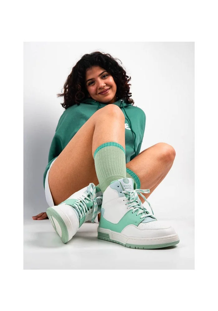 Bacca Bucci SEA MINT ETHEREA Pop High-Top Sneakers for Women | Best Price UAE